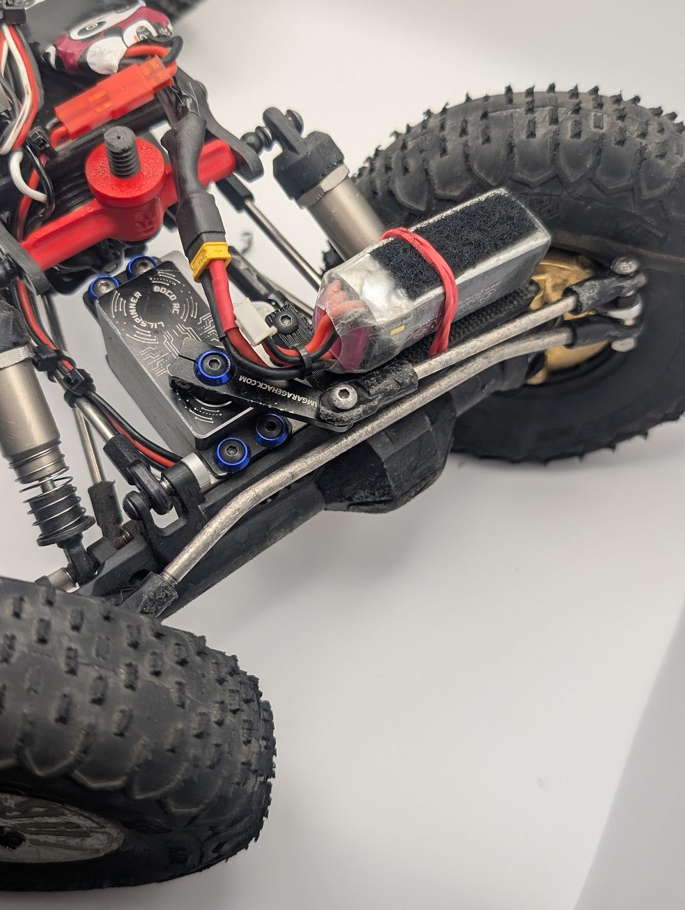 Battery on Axle Tray for VP F10 Axle